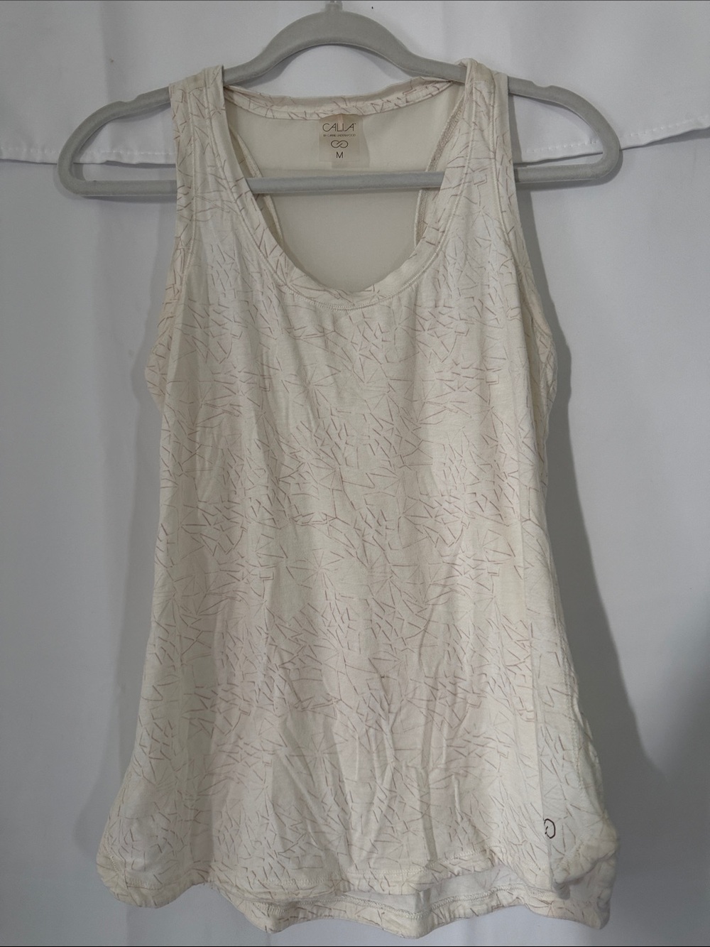 Calia Women’s Cream Sleeveless Tank Top